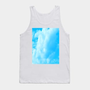 Photo Blue Sky with Cloud Tank Top